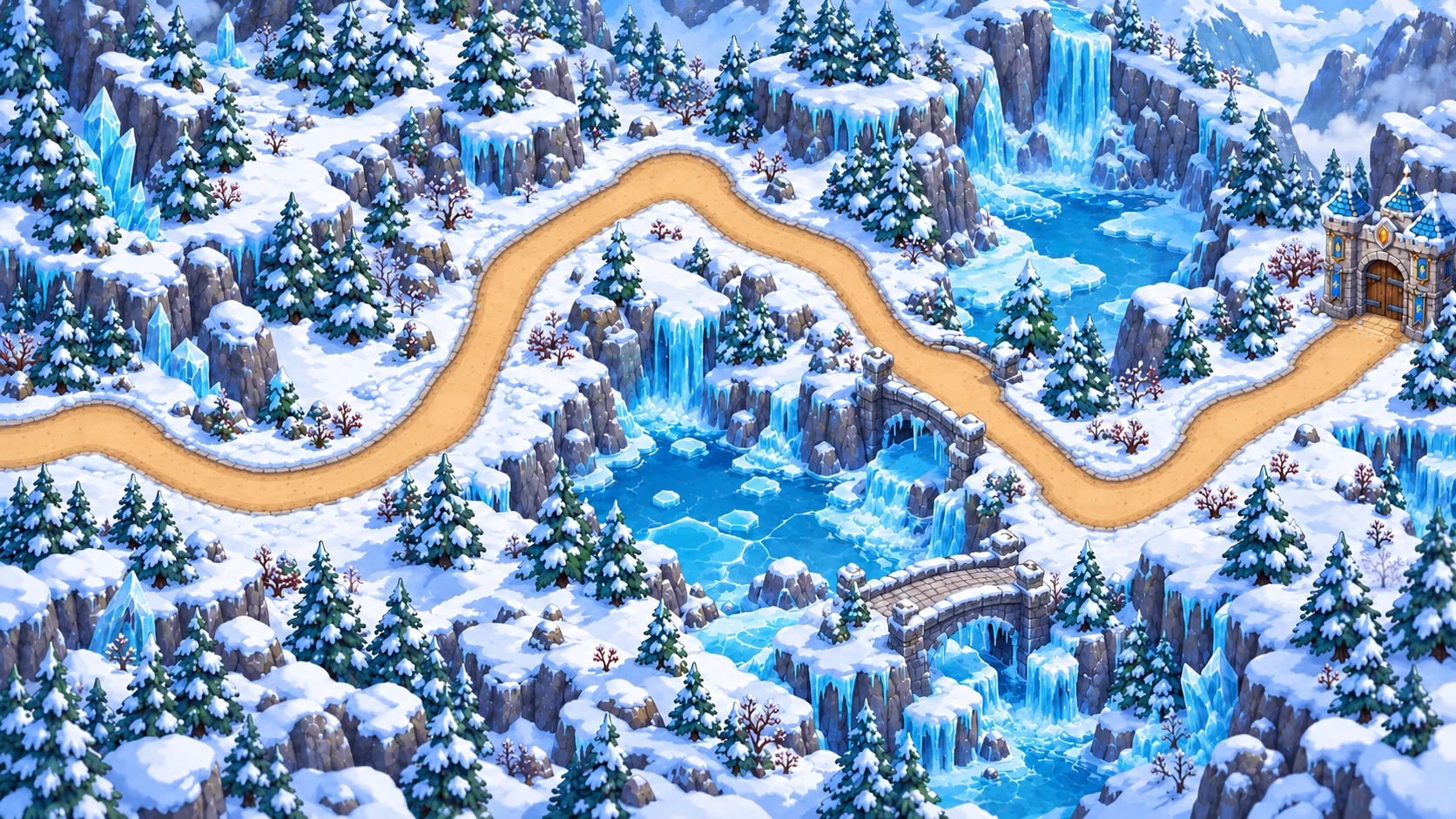 Frostpeak: Varcano campaign artwork